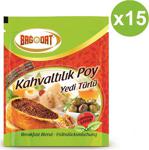 Bağdat Baharat 70 gr 15'li Paket Kahvaltılık Poy Yedi Türlü