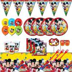 Balonevi Mickey Mouse Doğum Günü Parti Seti 16 Kişilik