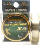 Balza X5 100% Fluora Carbon Süper Strong Olta Misinası 50Mt 0.26 mm