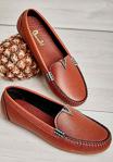 Bambi Taba Kadın Loafer K01542055509