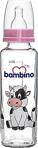 Bambino 0+ Ay Kulplu Cam Biberon 225 Ml - Pembe