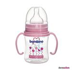 Bambino Geniş Ağızlı Biberon 150 Ml. Pembe