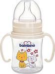 Bambino Pp Geniş Ağızlı Kulplu Biberon 150 Ml Karma Renk