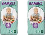 Bambo Nature 4 Numara Maxi 60 Adet 2 Paket Bebek Bezi