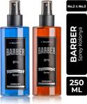 Barber Sprey Kolonya Seti 2X250 Ml No.2 Ve No.3