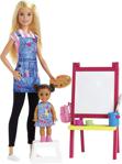 Barbie Ben Büyüyünce Oyun Seti Sarı Saçlı Resim Öğretmeni Gjm29