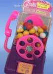 Barbie Candy Phone Pembe Telefon Kulübesi Sakız Makinesi