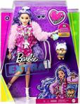 Barbie Extra Mor Saçlı Bebek Gxf08