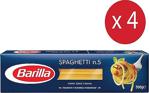 Barilla Spagetti Makarna 4'Lü Paket