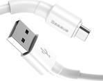 Baseus Camsw-02 Mini White Micro Usb 2.4A Şarj Usb Kablosu 1 Mt