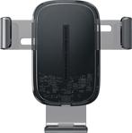 Baseus Explore Kablosuz 15W Hızlı Şarj Özellikli Araç İçi Telefon Tutucu Siyah