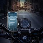 Baseus Knight Motorcycle Holder Motosiklet-Bisiklet Telefon Tutucu Si̇yah