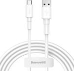 Baseus Mini White Usb Type-C 3.0A Hızlı Şarj Usb Kablosu 1Metre