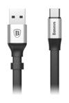 Baseus Nimble Kısa Type C USB Şarj Kablosu 23cm Gümüş Gri