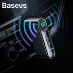 Baseus Wireless Bluetooth 5.0 3.5mm Jack Aux Araç Ses Aktarım Kiti Adeptör Wxqy-01