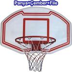 Basketbol Potası Panya Çember File Seti