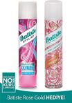 Batiste Xxl Ekstra Hacim Veren Kuru Şampuan - Xxl Volume Dry Shampoo 200 Ml + Rose Gold Kuru Şampuan