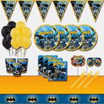 Batman 24 Kişilik Doğum Günü Parti Malzemeleri Seti
