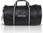 Bavyera Seem Bag Silindir Spor Fitness Çantası Askılı Siyah
