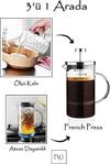 Bayev Isıya Dayanıklı Borosilikat Cam French Press 600 Ml - 400959