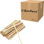 Baypack Tahta Ahşap Çay Ve Kahve Karıştırıcı 500'Lü (1 Koli 24 Paket)