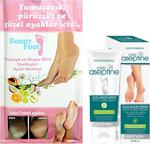 Beauty Foot Soyulan Ayak Maskesi + Cire Aseptine Aloe Vera Özlü Ayak Bakım Kremi 75 Ml