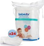 Bebedor 60\'lı 24 Paket Bebek Temizleme Pamuğu