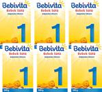 Bebivita 1 Bebek Sütü 6\'lı 500 Gr