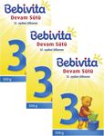 Bebivita 3 Devam Sütü 3\'lü 500 Gr