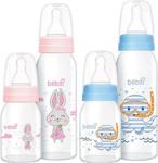 Bebsi Cam Biberon Seti Mavi (250ml+125ml)