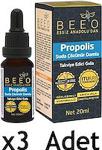 Beeo Bee'o Suda Çözünebilir Sıvı Propolis Damlası 20 mL - 3 Adet B-SD-CZNR-PRPLS-7