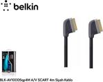 Belkin Blk-Av10005Qp4M A/V Scart 4M Siyah Kablo