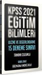 Benim Hocam Yayınları 2021 Eğitim Bilimleri Ölçme Ve Değerlendirme Tamamı Çözümlü 15 Deneme