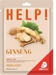 Bergamo Ginseng Özü Içeren Canlandırıcı Ve Dengeleyici Maske Help! Serisi