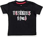 Beşiktaş Lisanslı Bebek T-Shirt Siyah