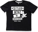 Beşiktaş Lisanslı Çocuk Kısa Kollulu T-Shirt Siyah