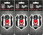 Beşiktaş Lisanslı Taraftar Asma Koku - 3 Adet