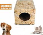 Best Tasarim Atölyesi̇ Kedi Köpek Kulübesi Dış Mekan Osb Ahşap