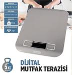 Bestka Dijital Ekran Mutfak Tartısı Mutfak Terazisi Hassas Ölçüm 5Kg