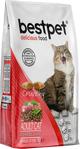 Bestpet Kıtırlı Kuzu ve Dana Etli 1 kg Yetişkin Kuru Kedi Maması