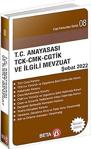 Beta Yayınları T.C. Anayasası Tck-Cmk-Cgtik-Pvsk Ve Ilgili