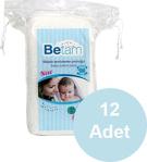 Betam 60\'lı 12 Paket Bebek Temizleme Pamuğu