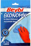 Beybi Ekonomik Large 9 - 9.5 Beden 5'li Paket Bulaşık Eldiveni