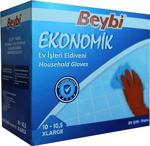 Beybi Ekonomik XLarge 10- 10.5 Beden 25'li Paket Bulaşık Eldiveni