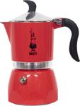 Bialetti Fiametta Moka Pot Kırmızı 1 Cup