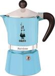 Bialetti Rainbow 3 Cup Mavi Moka Pot