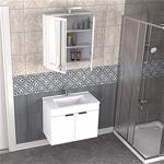 Biani Fix Loft 75 cm Banyo Dolabı Renk Mat Beyaz