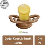 Bibs Couture Kauçuk Emzik I Earth I 0-6 Ay