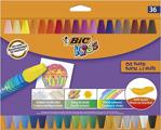 Bic 36 Renk Yağlı Pastel Boya