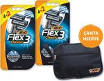 Bic Flex 3 Classic 3 Bıçaklı Tıraş Bıçağı 4+2'Li Blister X 2 Adet